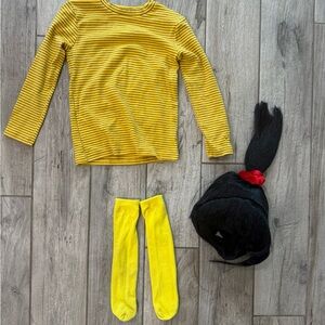 Despicable Me Agnes Yellow and Black Kids Halloween Costume Set